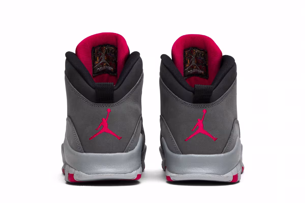 Air Jordan 10 GS Smoke Grey, view 7