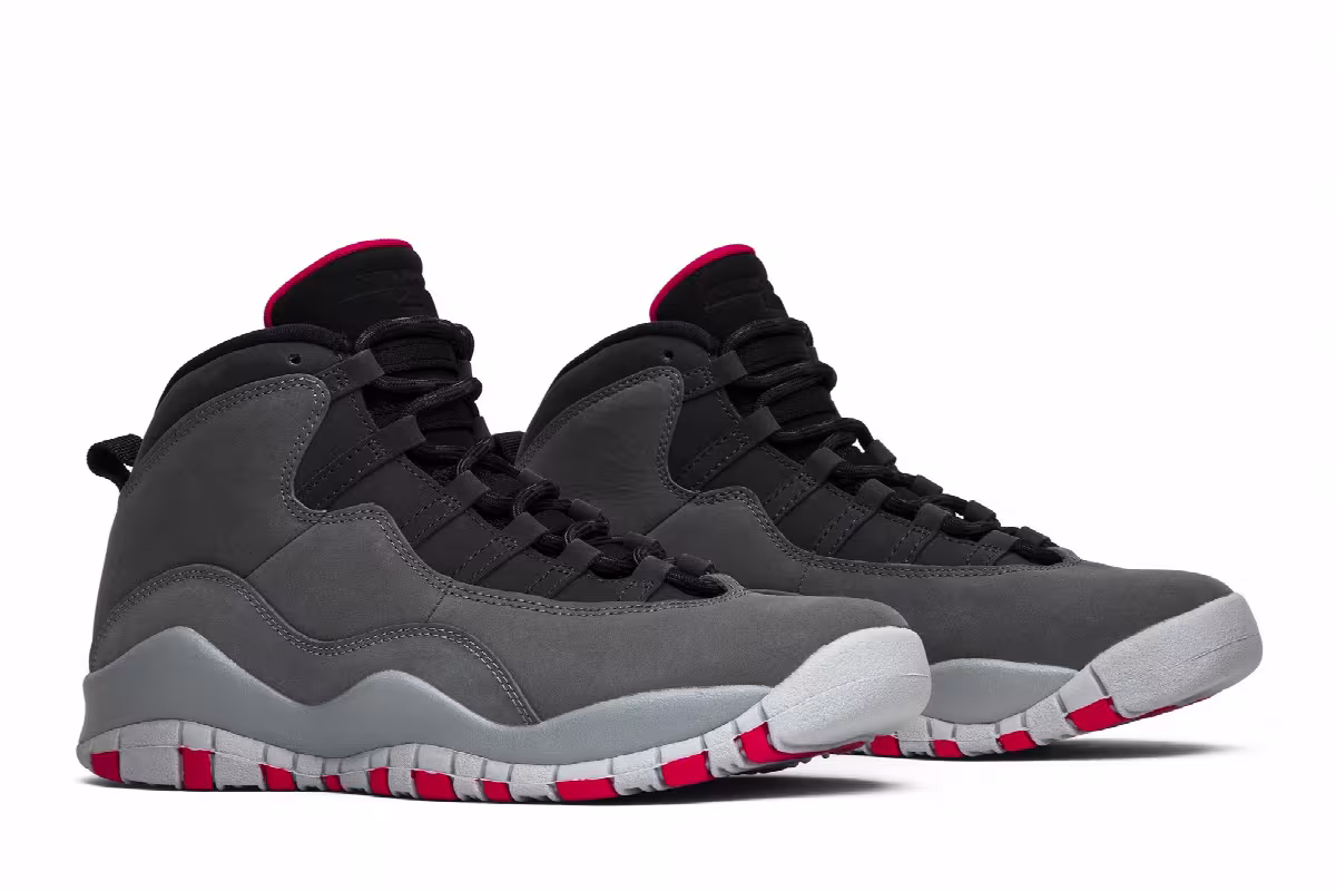 Air Jordan 10 GS Smoke Grey, view 9