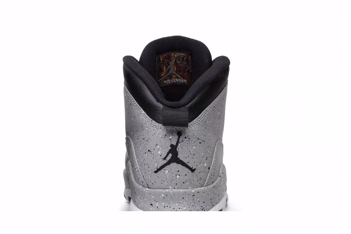 Air Jordan 10 GS Cement, view 8