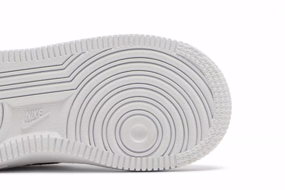 Nike Force 1 Toggle TD White Black, view 6