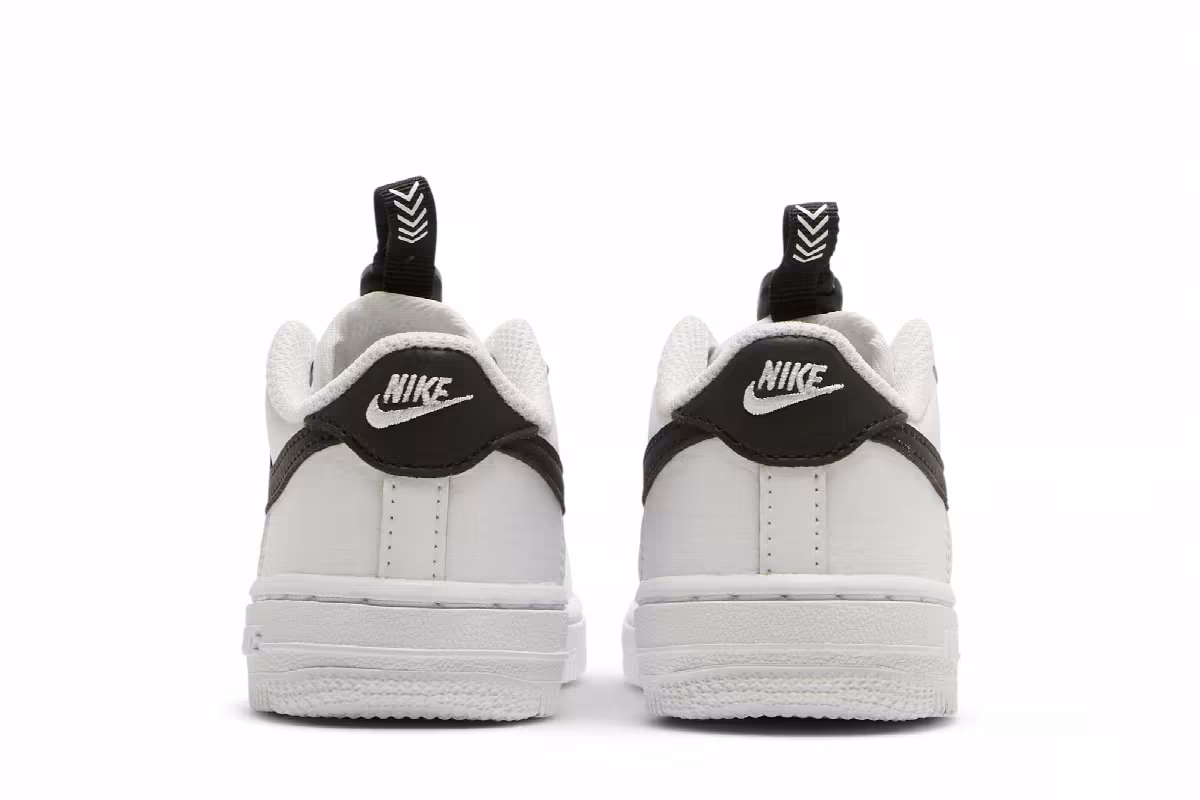 Nike Force 1 Toggle TD White Black, view 7