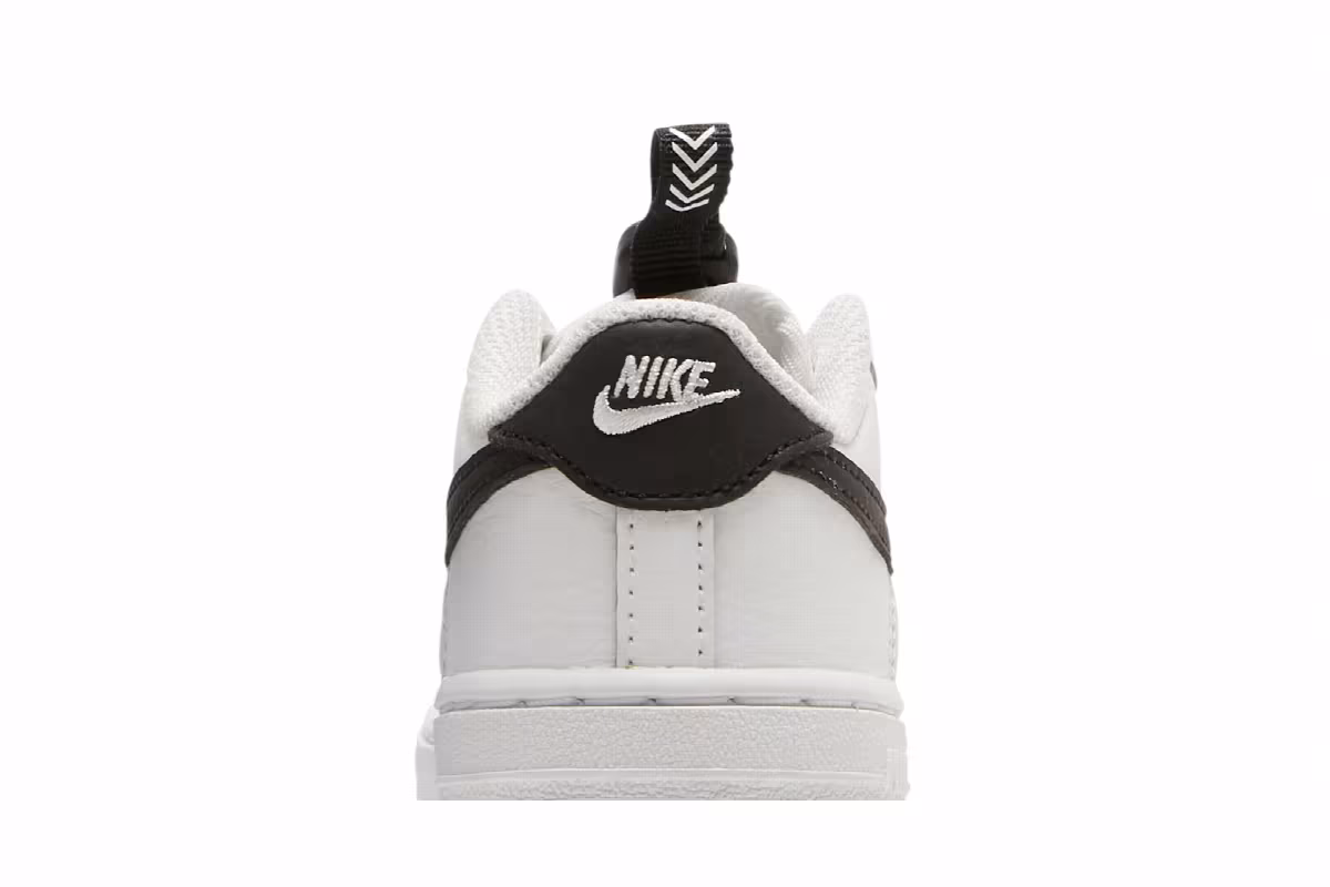 Nike Force 1 Toggle TD White Black, view 8