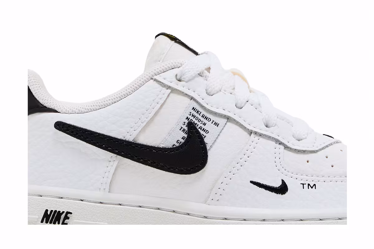 Nike Force 1 LV8 Utility TD White, view 3