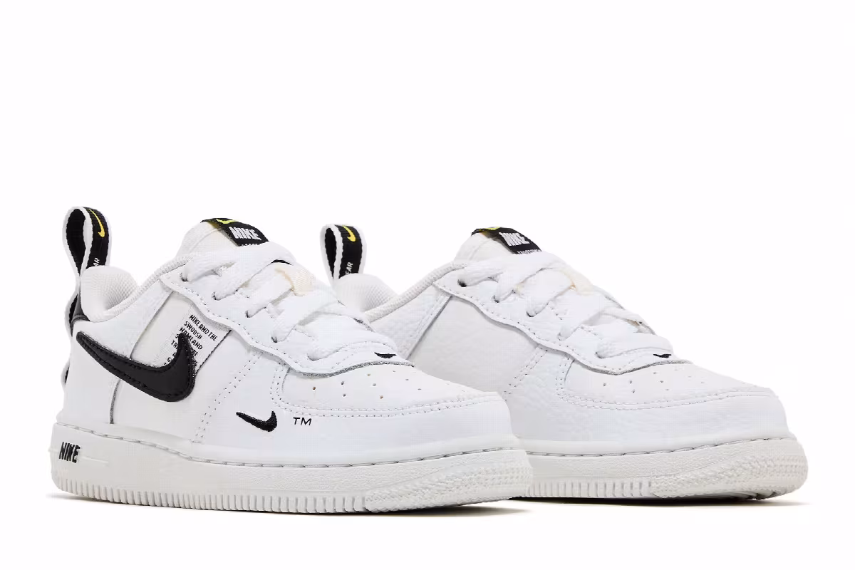 Nike Force 1 LV8 Utility TD White, view 9