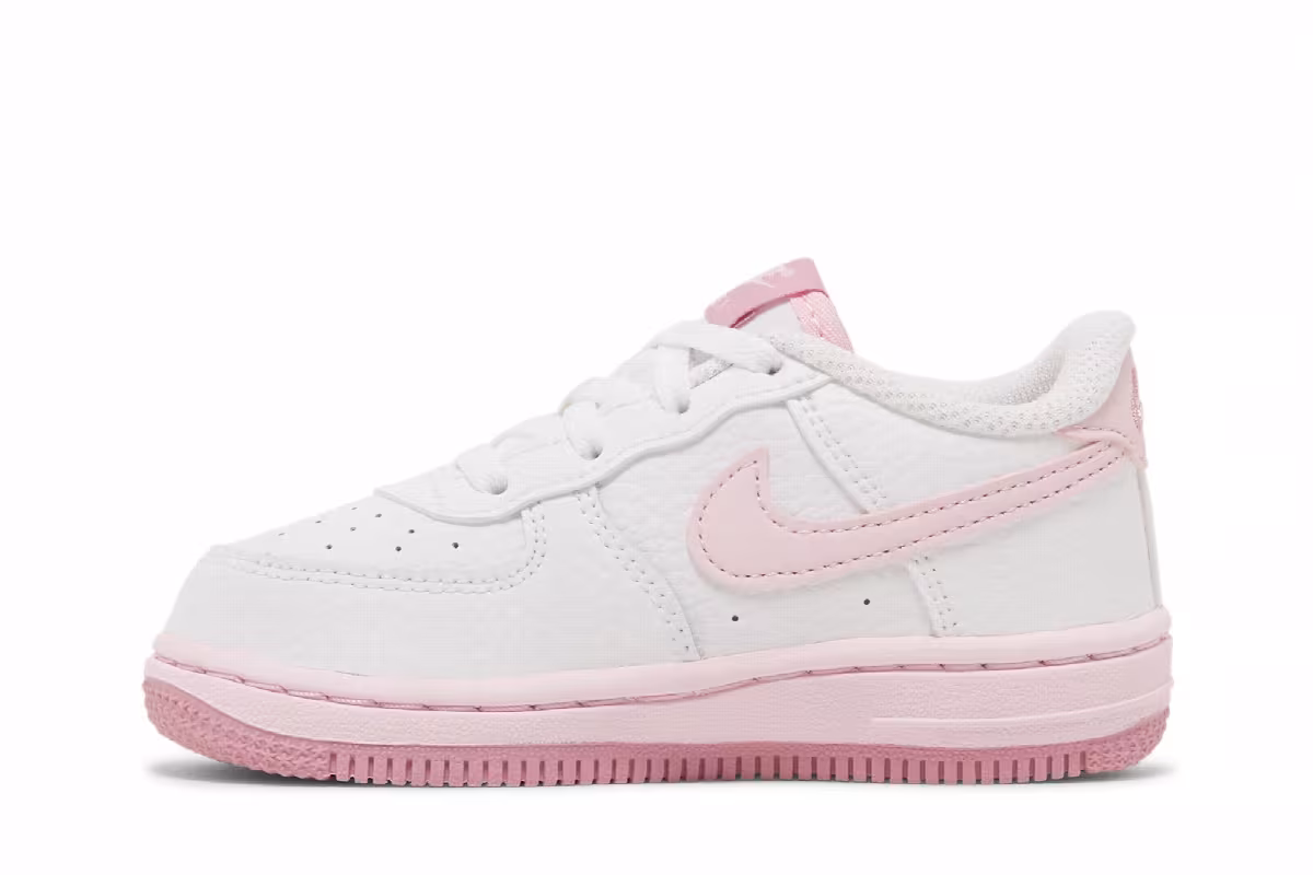 Nike Force 1 TD White Pink Foam, view 4