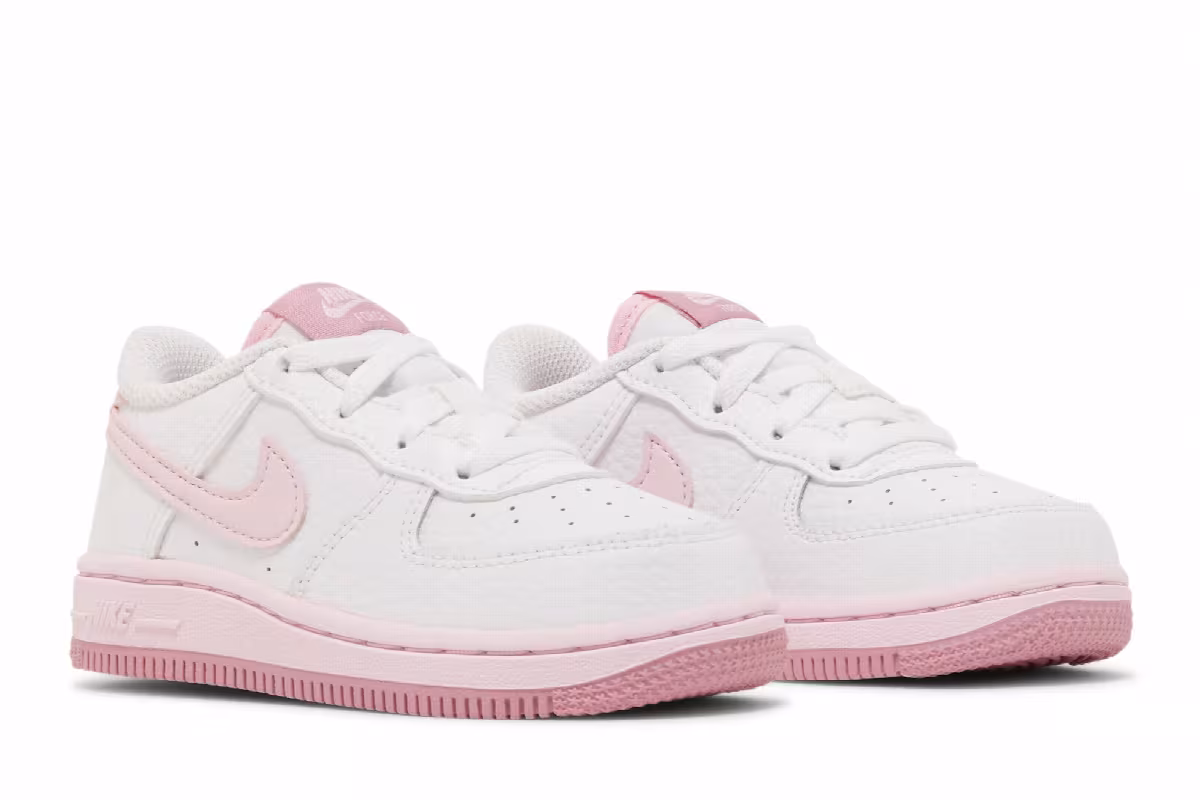 Nike Force 1 TD White Pink Foam, view 9