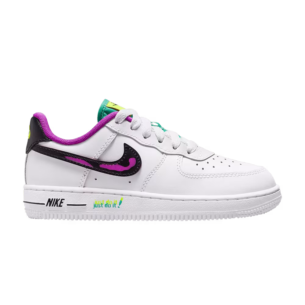 Nike Force 1 LV8 PS Just Do It! - White Vivid Purple