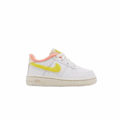 Nike Force 1 LV8 TD 'White Yellow Strike'