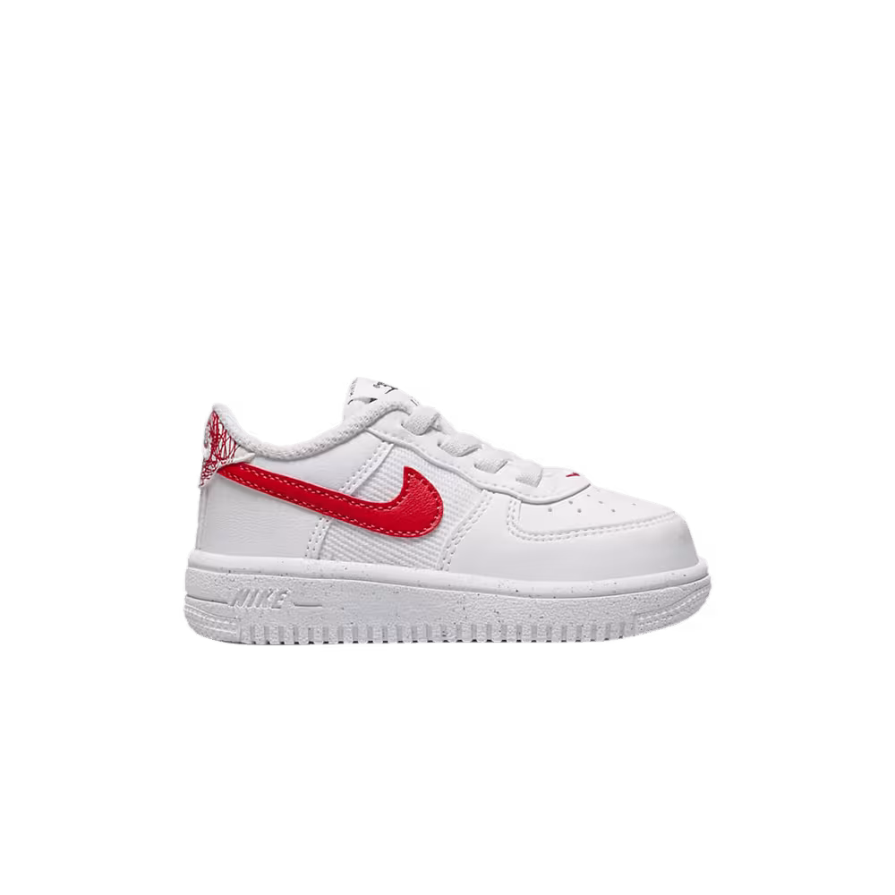 Nike Force 1 Crater Next Nature TD White Habanero Red