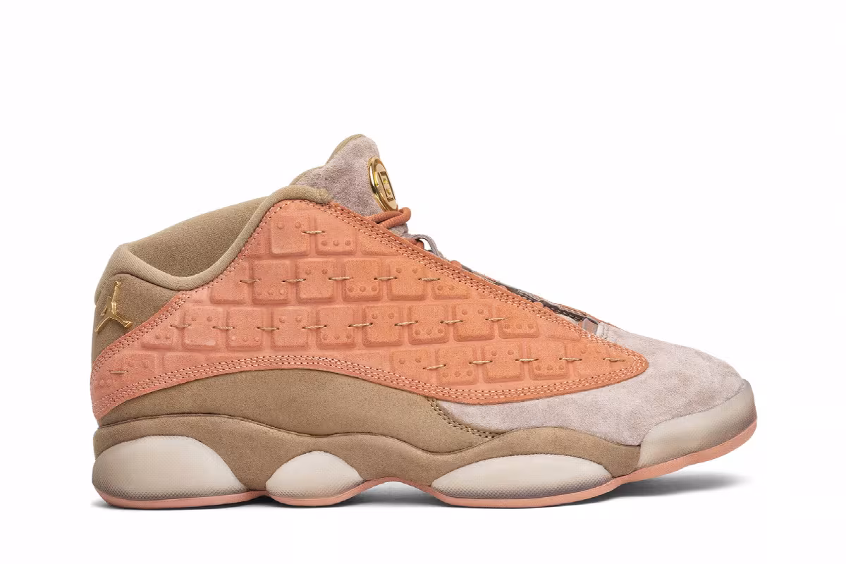 CLOT x Air Jordan 13 Low NRG Terracotta, view 2
