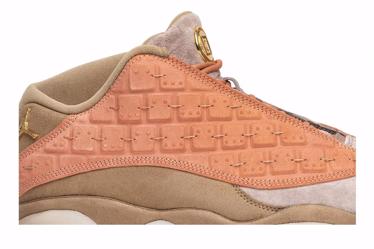 CLOT x Air Jordan 13 Low NRG Terracotta, view 3