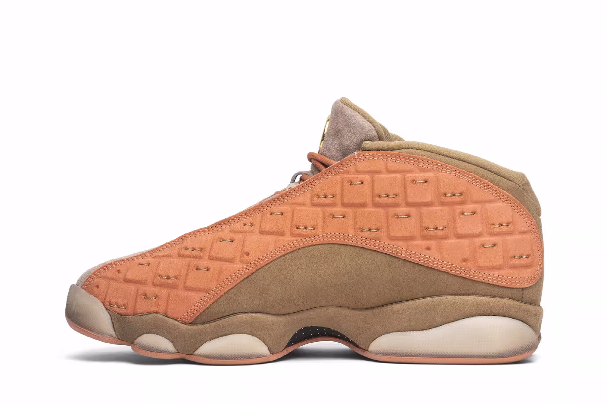 CLOT x Air Jordan 13 Low NRG Terracotta, view 4