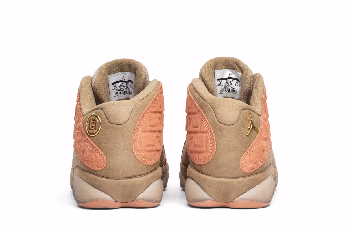 CLOT x Air Jordan 13 Low NRG Terracotta, view 7