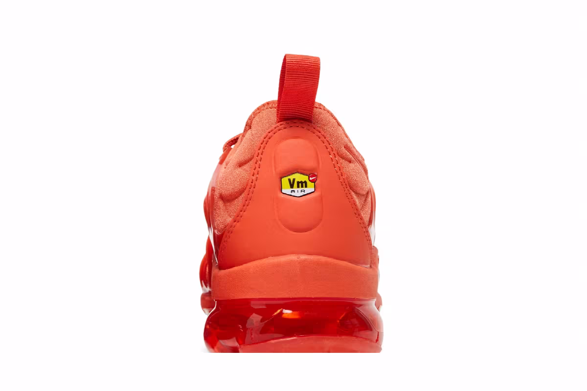 Nike Women's Air VaporMax Plus Triple Orange, view 8