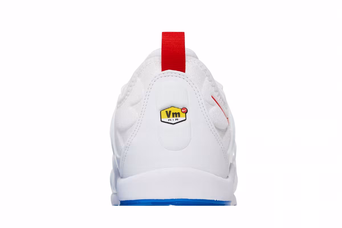 Nike Air VaporMax Plus White University Blue, view 8