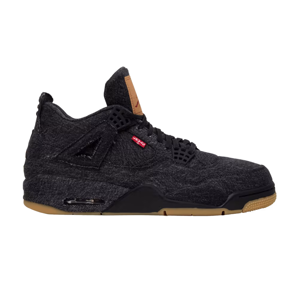 Levi's x Air Jordan 4 Black Denim