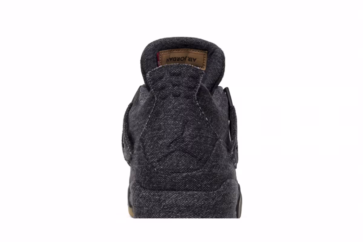 Levi's x Air Jordan 4 Black Denim, view 8