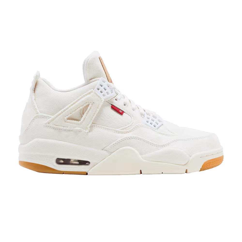Levi's x Air Jordan 4 White Denim