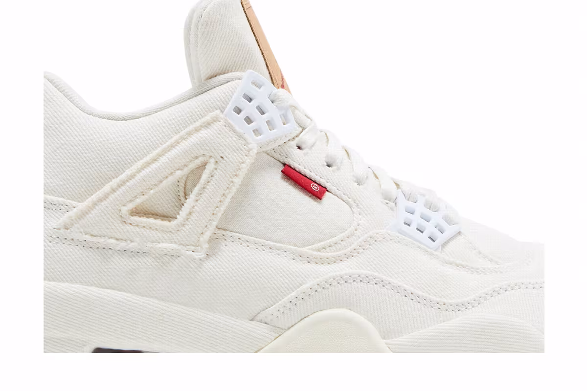 Levi's x Air Jordan 4 White Denim, view 3