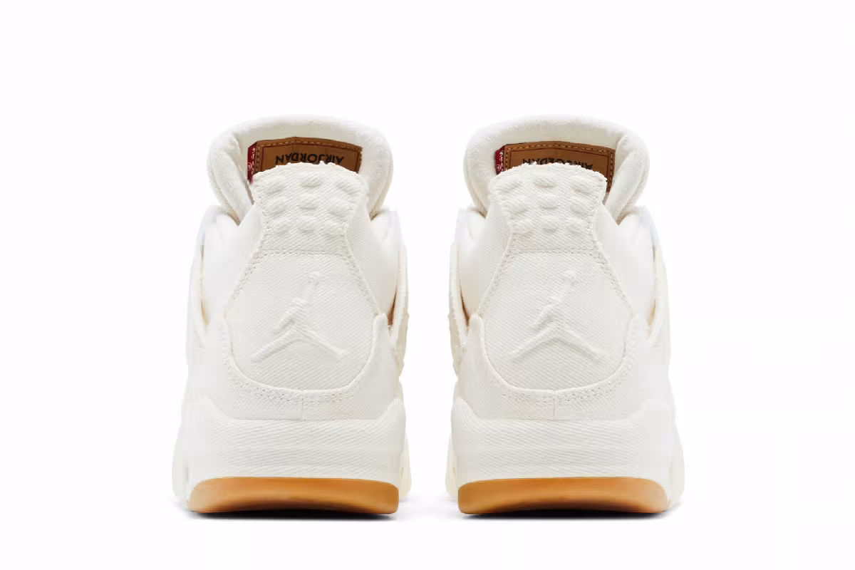 Levi's x Air Jordan 4 White Denim, view 7