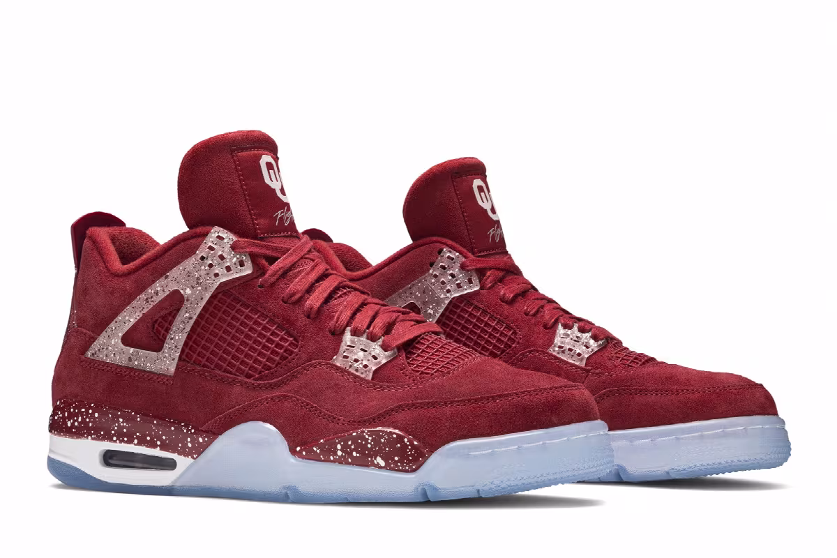 Air Jordan 4 Oklahoma Sooners, view 9