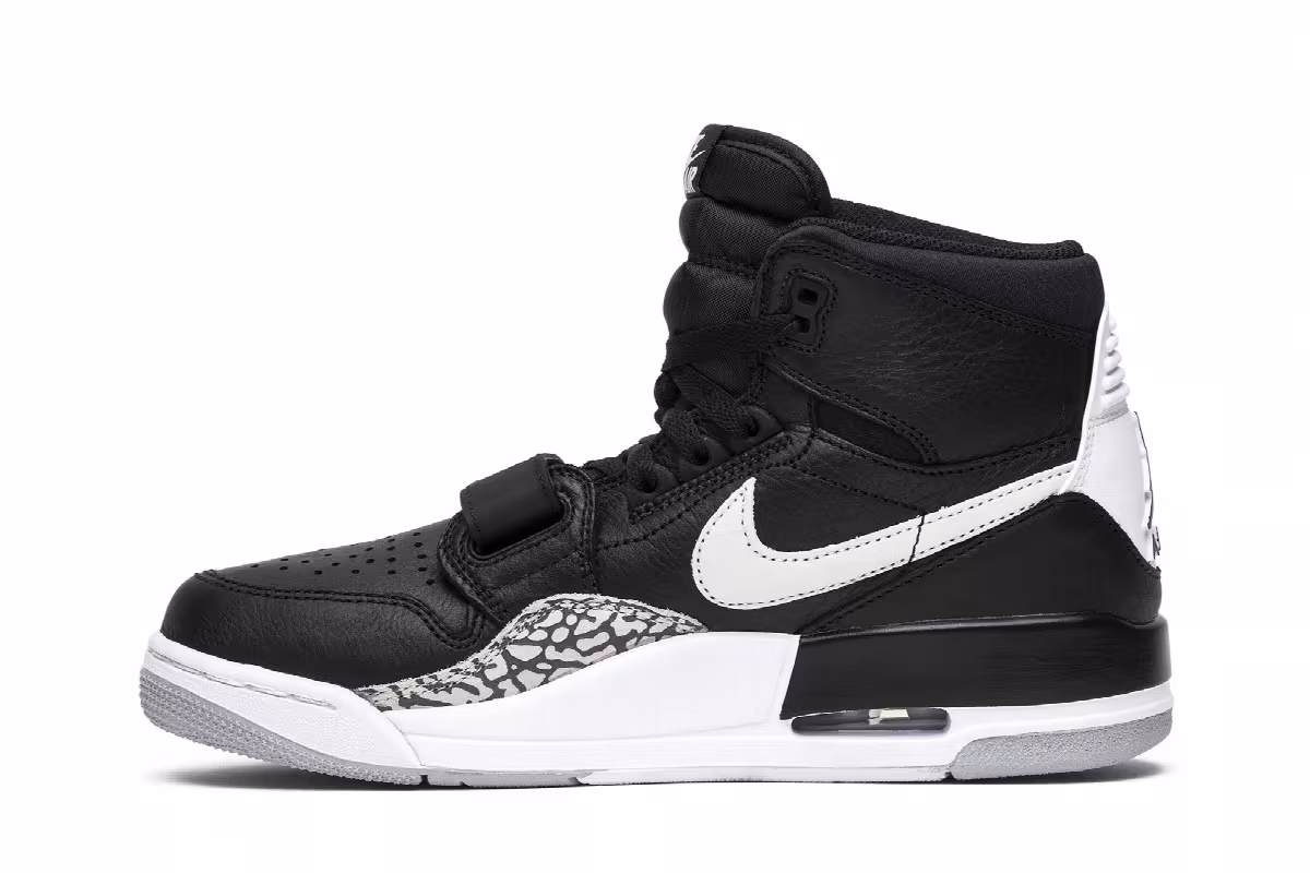 Air Jordan Legacy 312 Black Cement, view 4