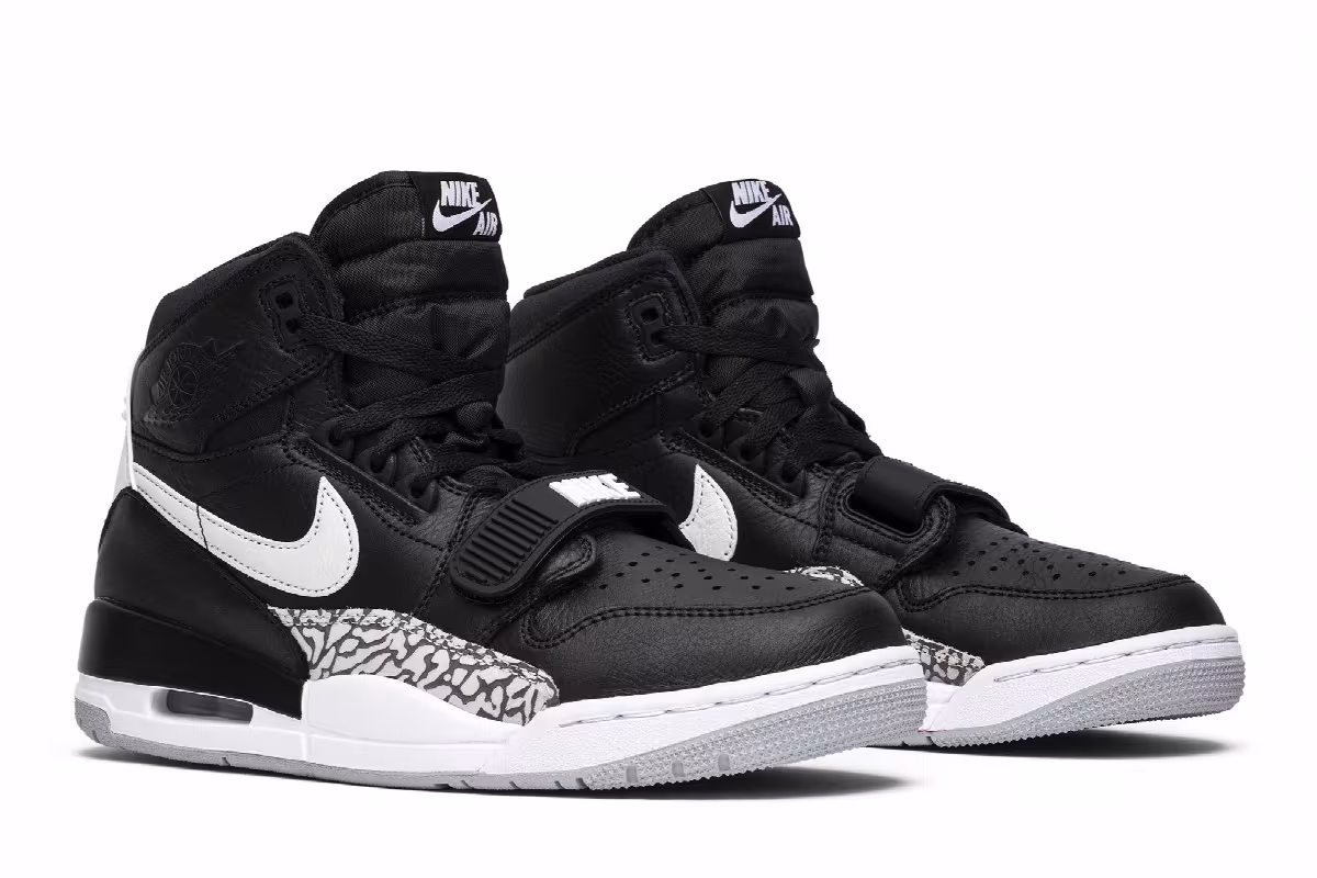 Air Jordan Legacy 312 Black Cement, view 9