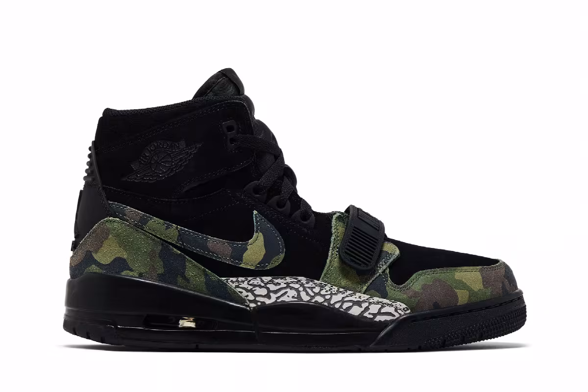 Air Jordan Legacy 213 Camo Green, view 2