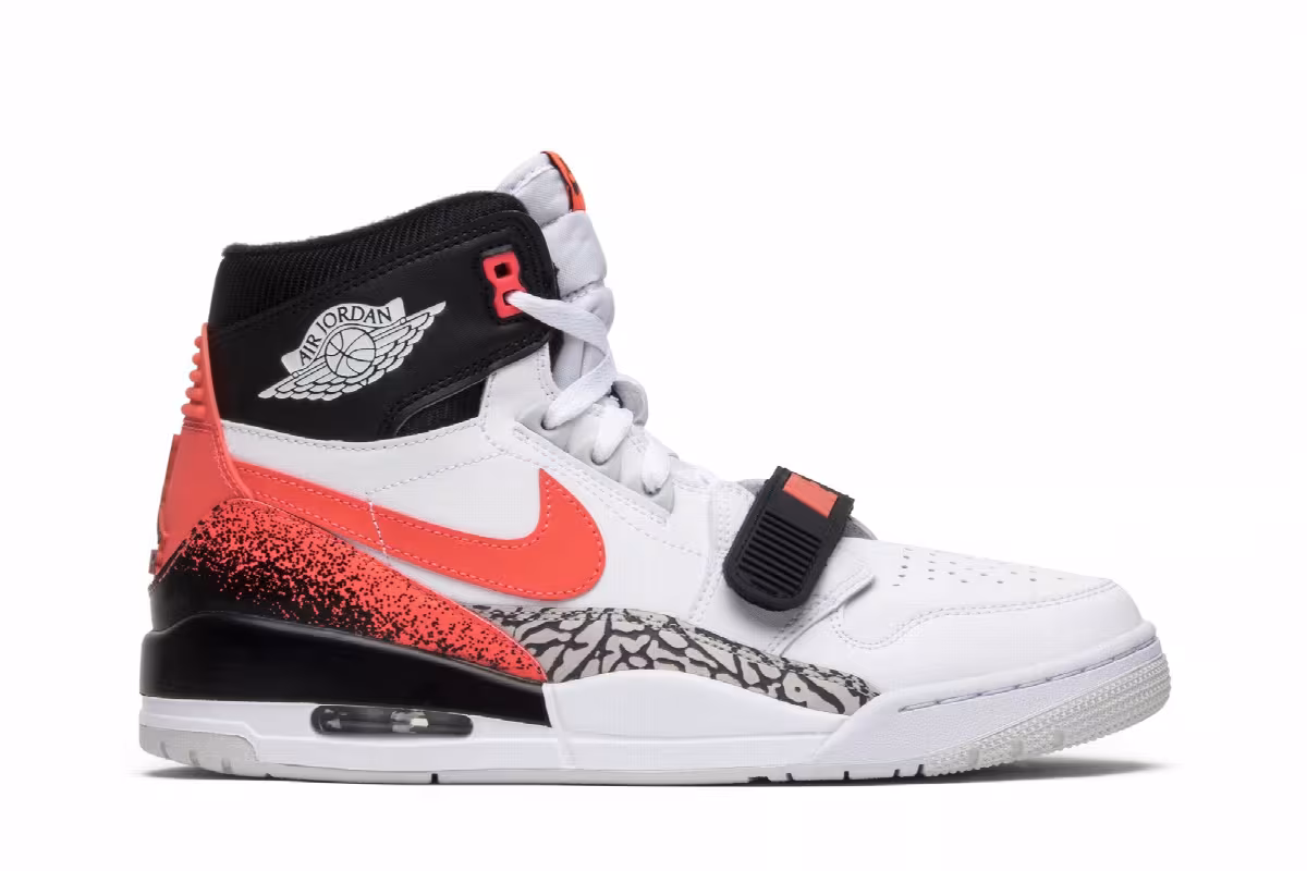 Just Don x Air Jordan Jordan Legacy 312 Hot Lava, view 2