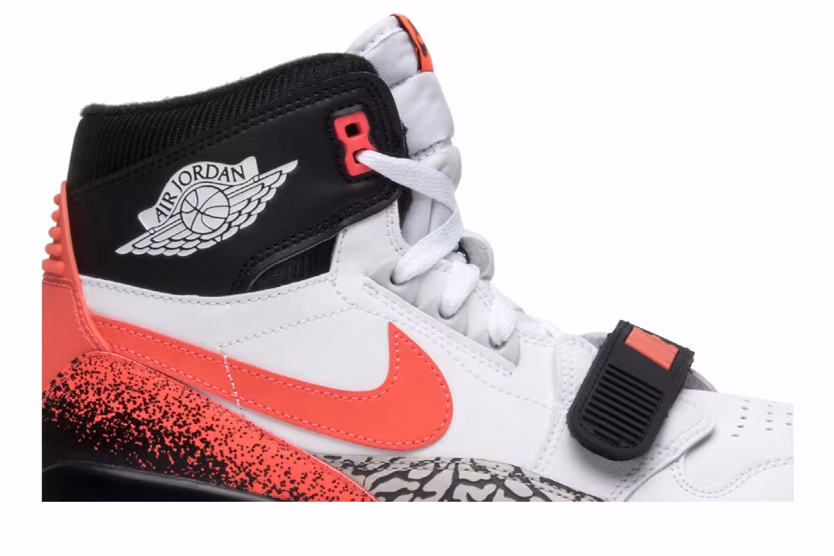 Just Don x Air Jordan Jordan Legacy 312 Hot Lava, view 3