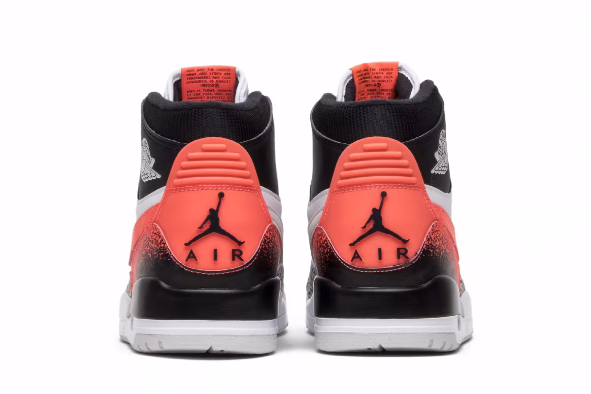 Just Don x Air Jordan Jordan Legacy 312 Hot Lava, view 7