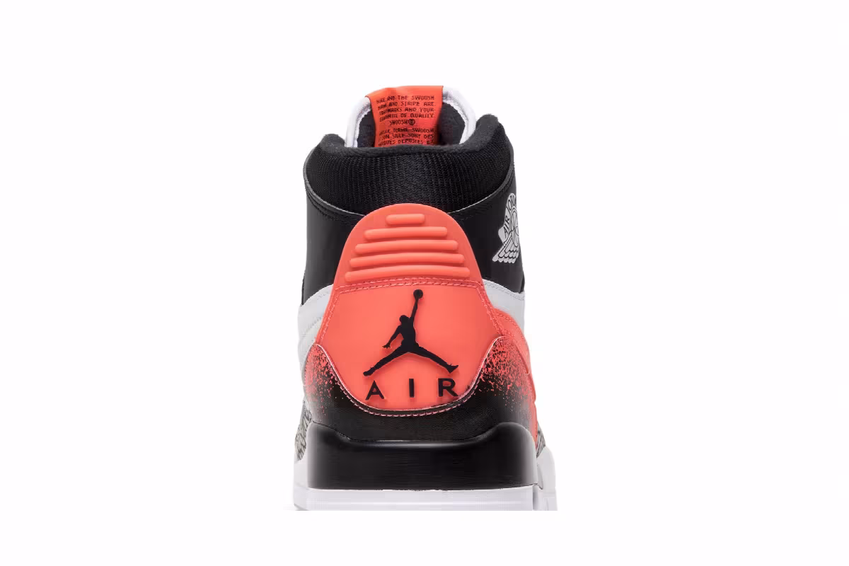 Just Don x Air Jordan Jordan Legacy 312 Hot Lava, view 8