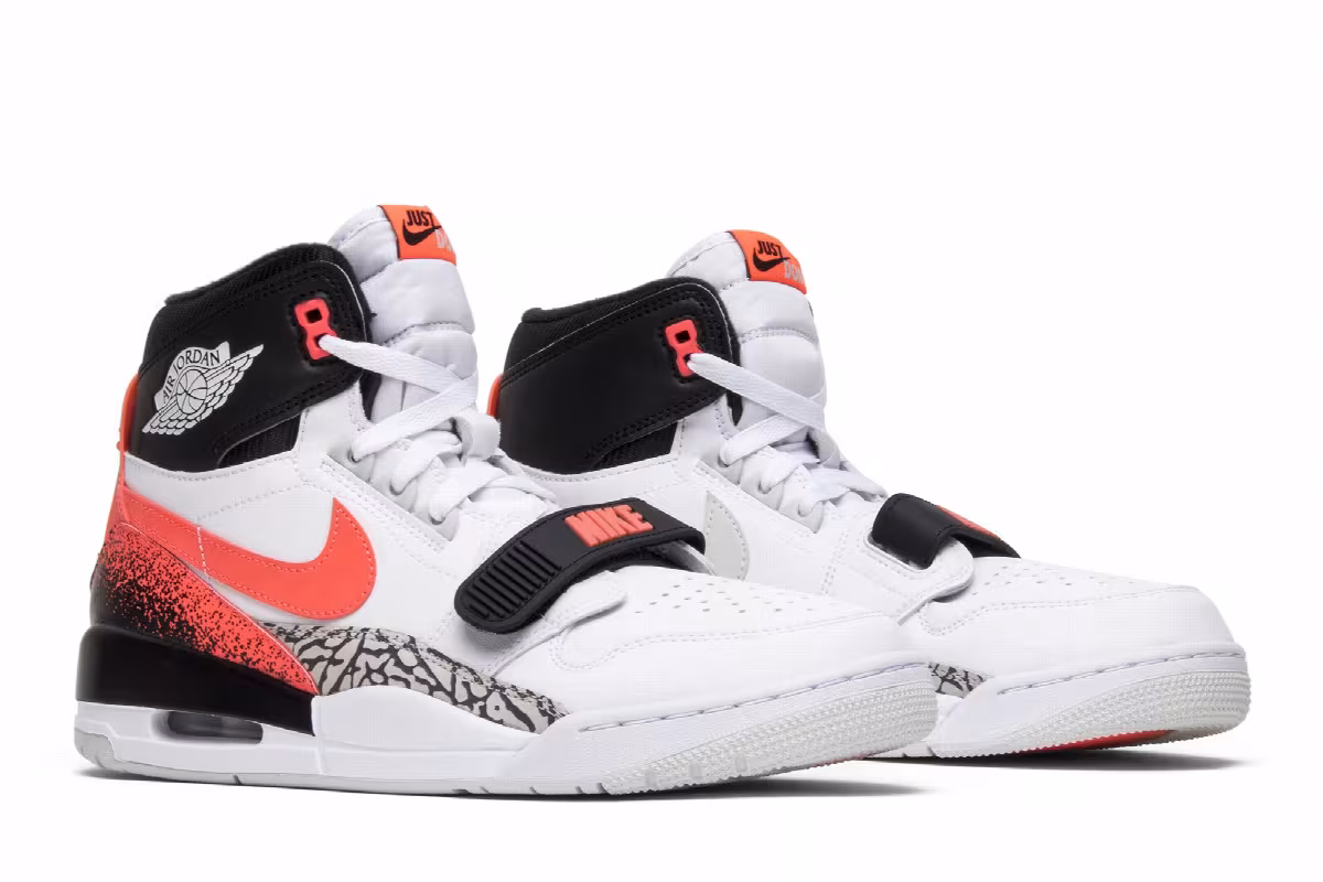 Just Don x Air Jordan Jordan Legacy 312 Hot Lava, view 9