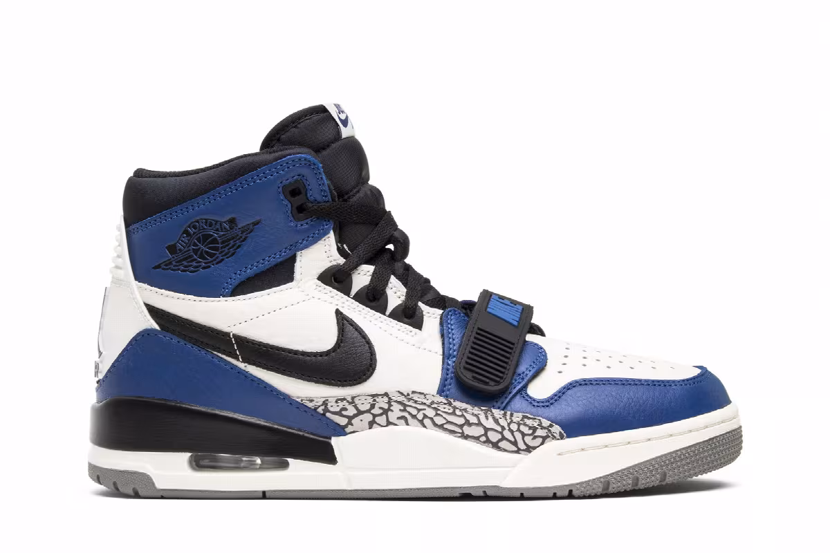 Just Don x Air Jordan Jordan Legacy 312 Storm Blue, view 2