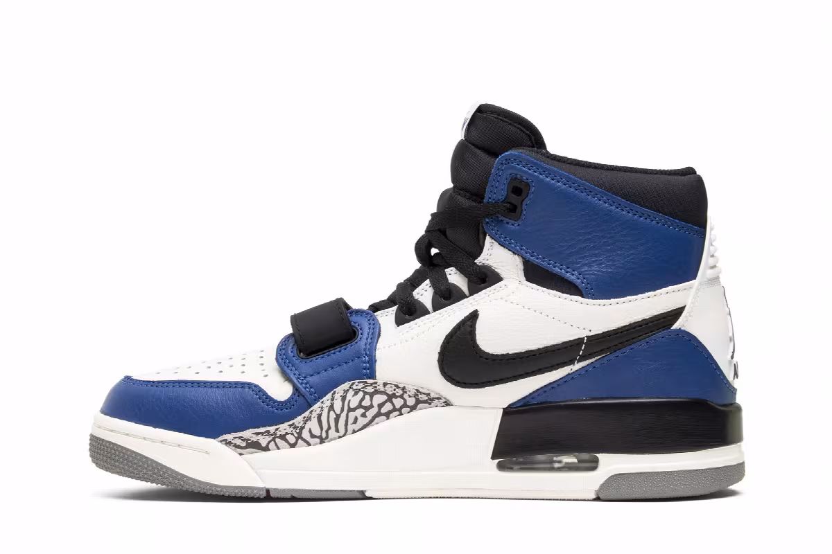 Just Don x Air Jordan Jordan Legacy 312 Storm Blue, view 4