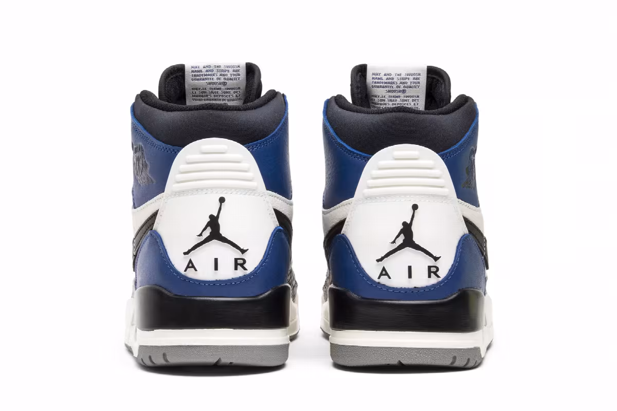 Just Don x Air Jordan Jordan Legacy 312 Storm Blue, view 7
