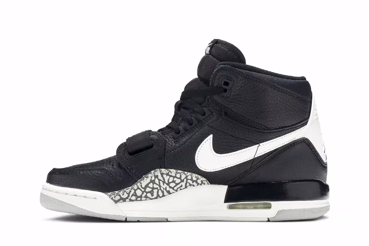 Air Jordan Legacy 312 GS Black Cement, view 4