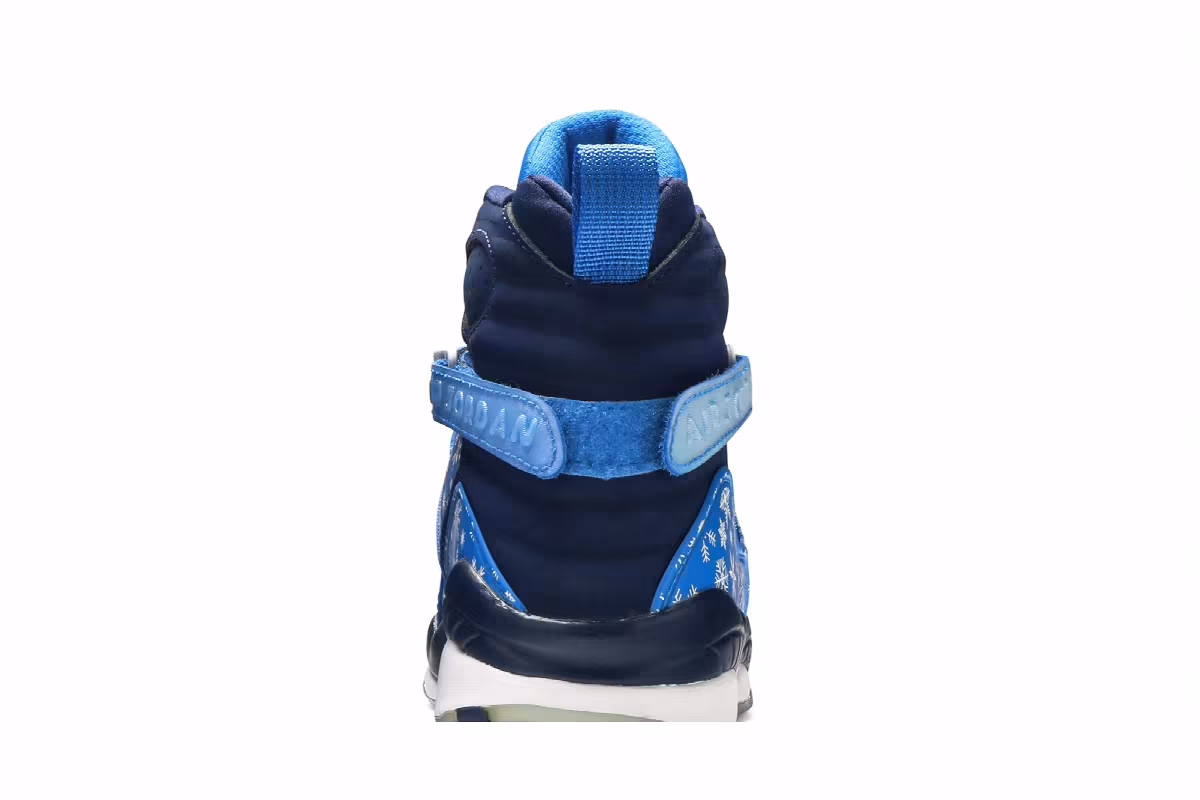 Air Jordan 8 GS Snowflake, view 8