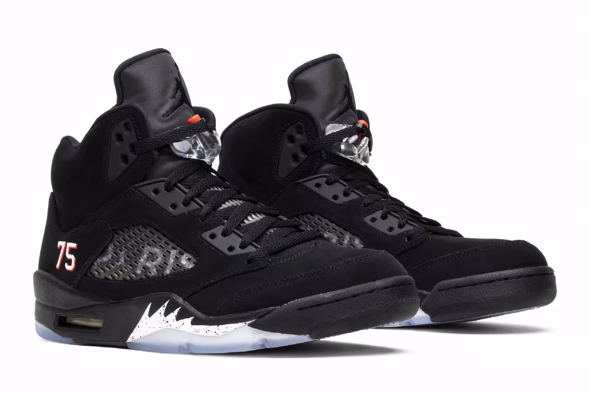 Paris Saint-Germain x Air Jordan 5 Paris Saint-Germain, view 9