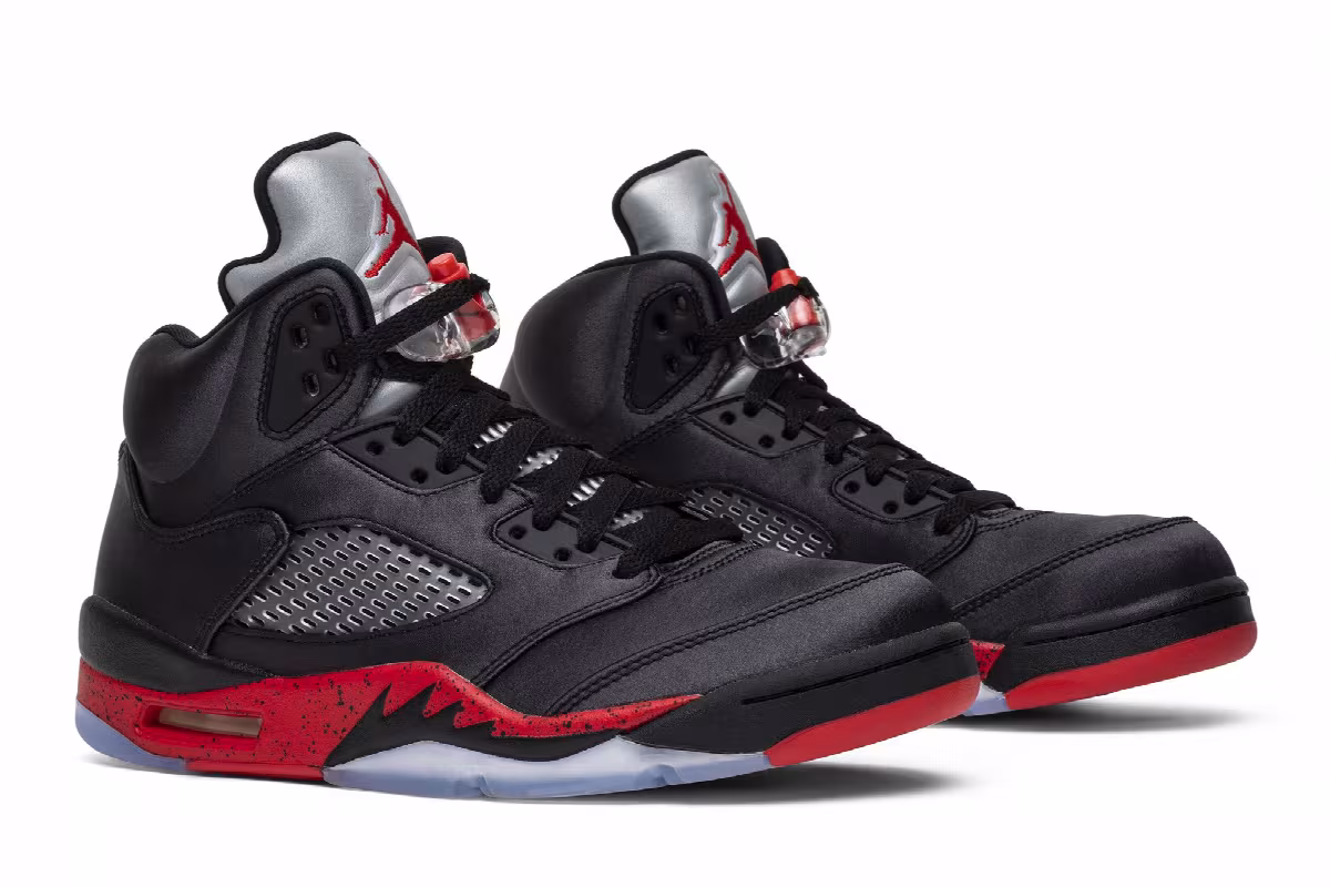 Air Jordan 5 Satin Bred, view 9