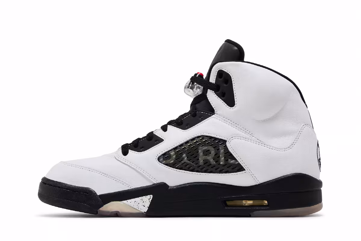 Paris Saint-Germain x Air Jordan 5 Friends & Family, view 4