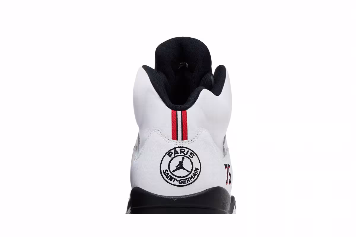 Paris Saint-Germain x Air Jordan 5 Friends & Family, view 8