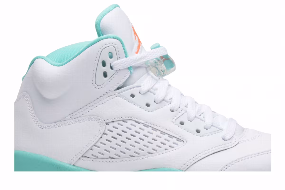 Air Jordan 5 GS Light Aqua, view 3