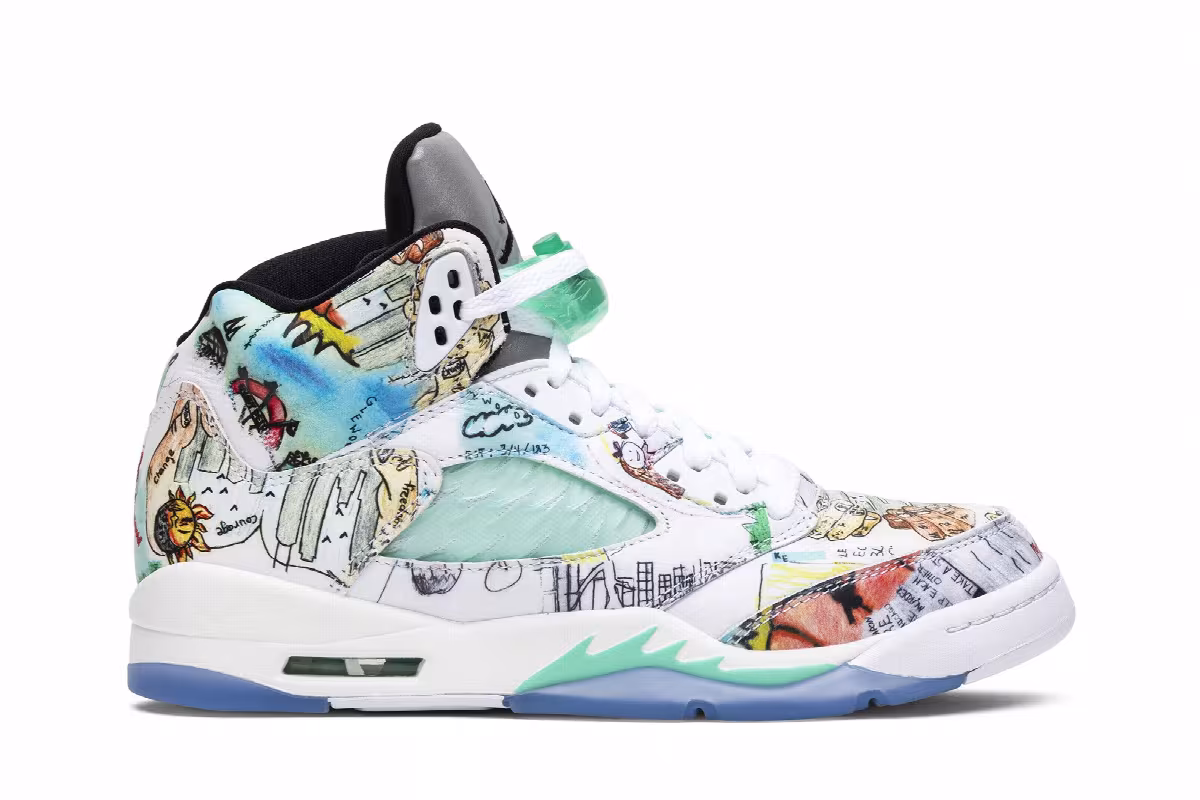 Air Jordan 5 GS Wings, view 2