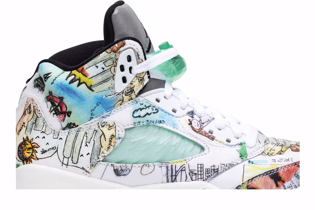 Air Jordan 5 GS Wings, view 3