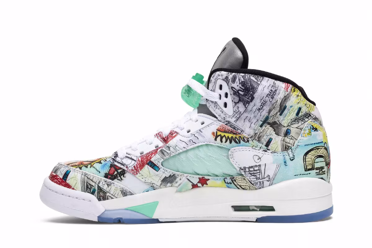 Air Jordan 5 GS Wings, view 4