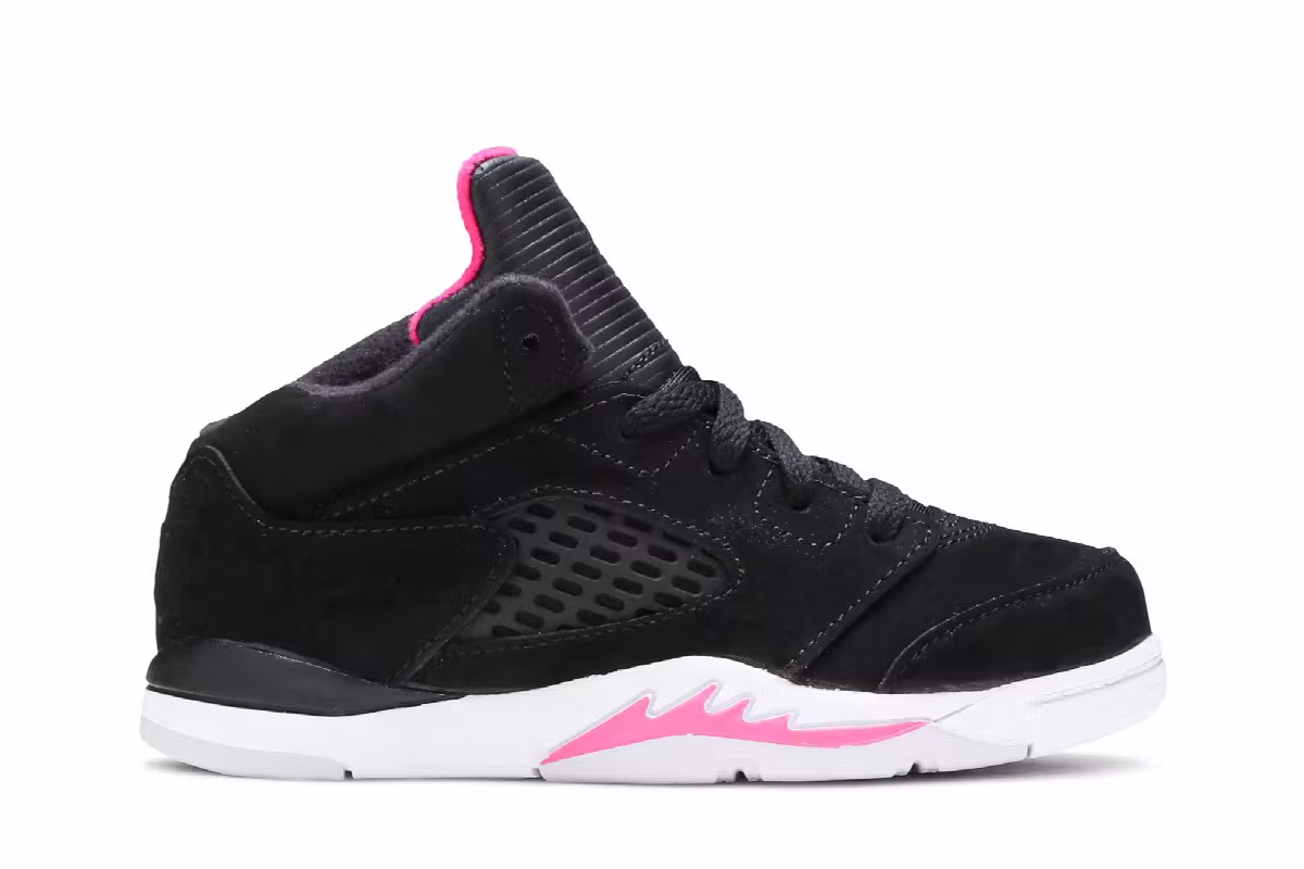 Air Jordan 5 TD Black Pink, view 2