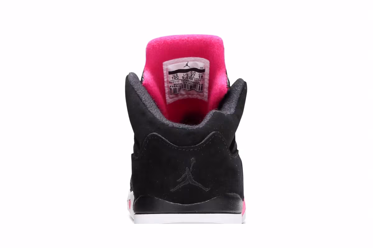 Air Jordan 5 TD Black Pink, view 8