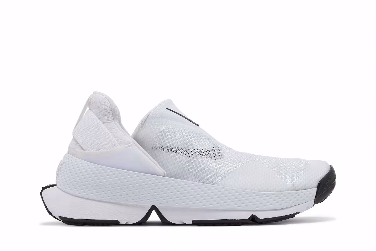 Nike Women's GO FlyEase White Black, view 2