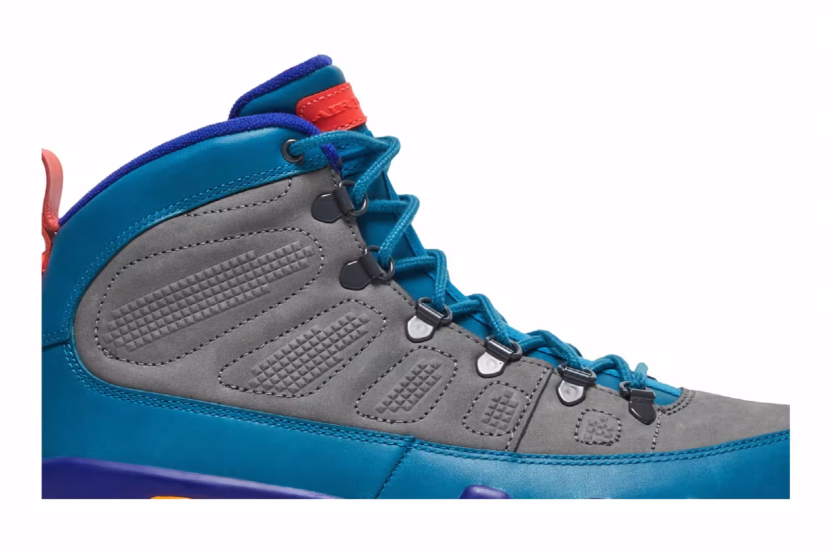 Air Jordan 9 Boot NRG Green Abyss, view 3